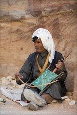 Musician in Petra, J